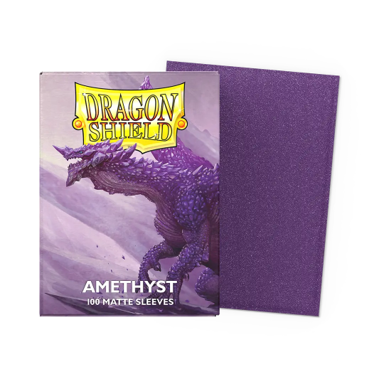 Dragon Shield Sleeves: Matte Amethyst