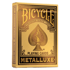 Bicycle Playing Cards: Metalluxe Gold