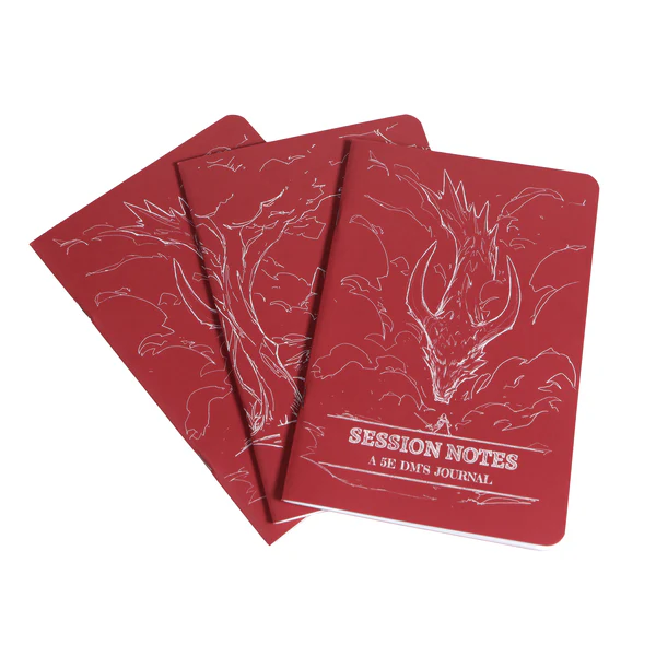 Dungeon Craft: DMs Journal (Red)