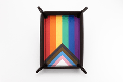 Fanroll Dice Tray Pride Rainbow Flag