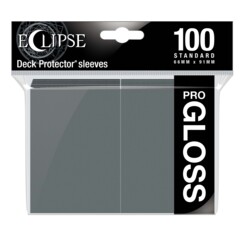 Ultra Pro - Gloss Eclipse: Deck Protector sleeves 100 Count Pack - Grey