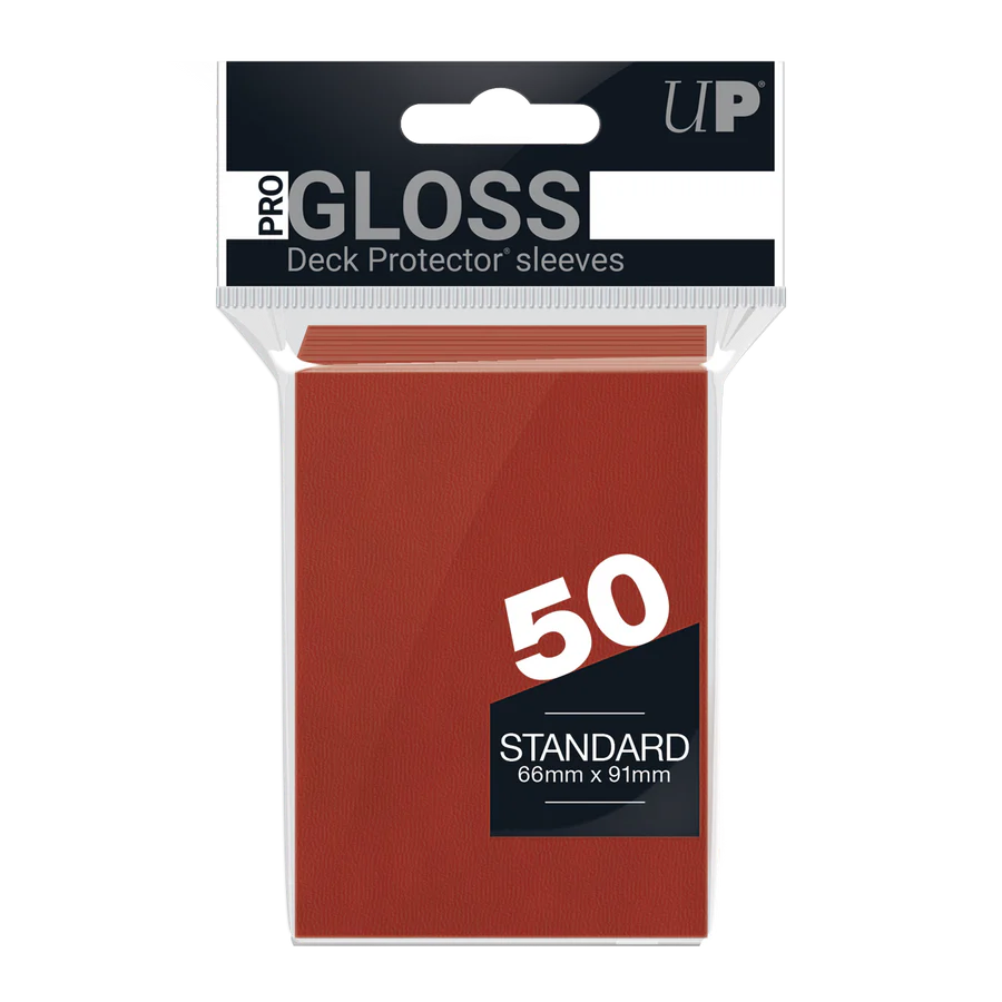 Ultra Pro - Pro Gloss 50 CT Red