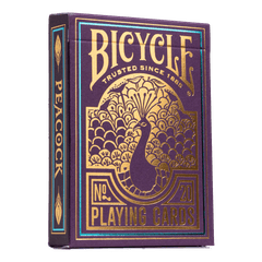 Bicycle Playing Cards: Purple Peacock