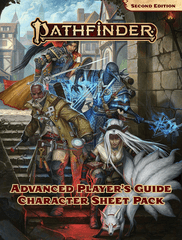 Pathfinder: Advanced Player's Guide Character Sheet Pack