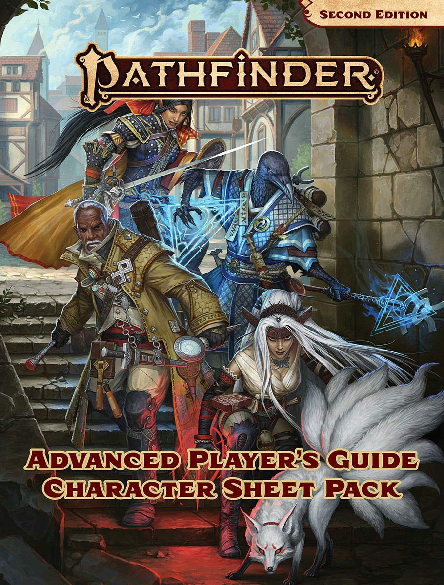 Pathfinder: Advanced Players Guide Character Sheet Pack