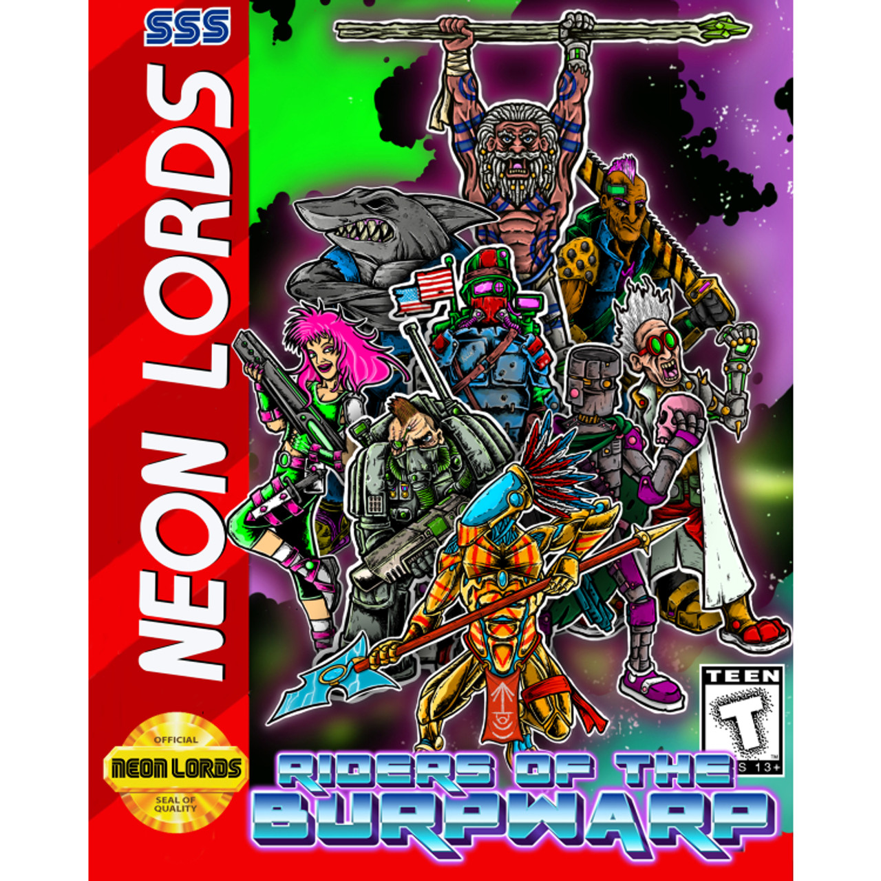 Neon Lords: Riders of the Burpwarp
