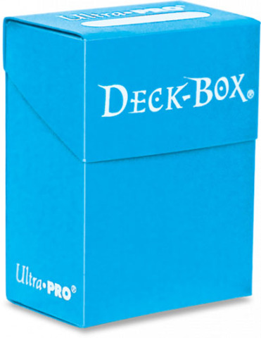 Ultra Pro Light Blue Deck Box