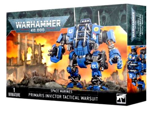 Space Marines: Primaris Invictor Tactical Warsuit