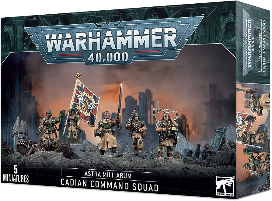 Astra Militarum: Cadian Command Squad