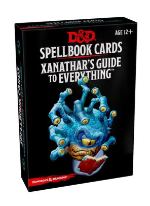 Arcane Spellbook Cards - Xanathars