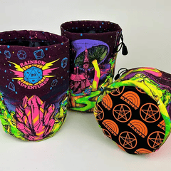 BLKRNBW Rainbow Adventurer Dice Bag