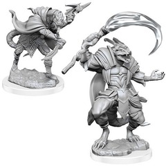Pathfinder Battles Unpainted Miniatures: Serpentfolk