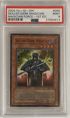 Skilled Dark Magician - MFC-065 - Super Rare - 1st Edition - PSA 9
