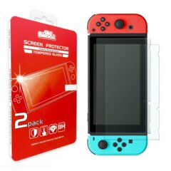 Old Skool Tempered Glass Screen Protector for Nintendo Switch - 2 Pack