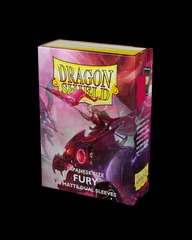 Dragon Shield Japanese-Size Dual Matte Sleeves: Fury