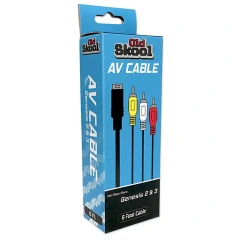 Old Skool AV Cable for Genesis 2 & 3