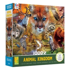 Puzzle: Animal Kingdom Wild Animals 1000 Pieces