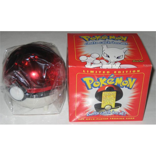 Pokemon Limited Edition 23K Gold Plated Mewtwo In Box