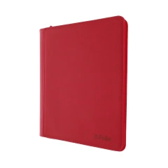 BCW Z-Folio 9-Pocket LX Album - Toploaders - Red