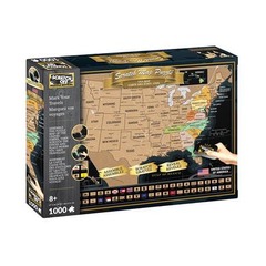 Scratch Off Puzzle - US Map