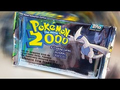 Topps Pokemon 2000 Sealed Booster Pack Lugia Art