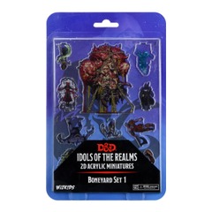 Idols of the Realms 2D Acrylic Miniatures - Boneyard Set 1