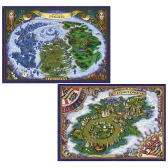 The Domain of Prismeer and The Witchlight Carnival - Double-sided Map