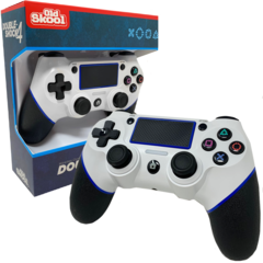 Old Skool DOUBLE-SHOCK 4 Wireless Controller for PS4- White