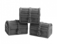 77626 - Dungeon Decor: Wooden Closed Chests (3)