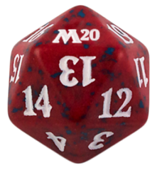 Magic Spindown Die - Core Set 2020 - Red