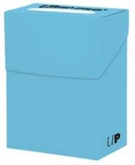 Ultra Pro 85301 Solid Deck Box - Light Blue