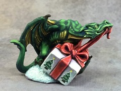 01593 Christmas Wrapping Dragon