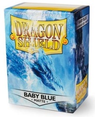 Dragon Shield 11032: Standard - Matte Baby Blue, 100ct box