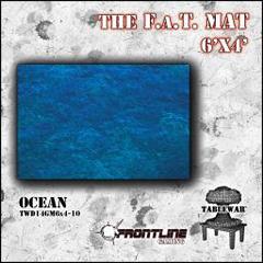 F.A.T. Mat: Ocean 6'x4'