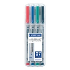 Staedtler Lumocolor: Water Soluble Marker Set