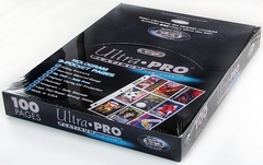 Ultra Pro 81320 Platinum 9-Pocket Page (100-ct box)