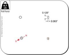 Disc Magnets - NSN 0566 - 1/8