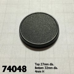 74048 Round Gaming Base, 32mm (10)