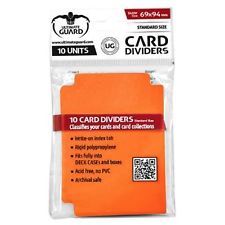 Ultimate Guard Card Dividers - Orange