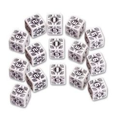 Battle Dice Set - Sniper (White)