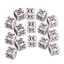 Battle Dice Set - Sniper (White)