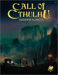 Call of Cthulhu 7th ed: Keeper Screen Pack