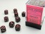 D6 12mm 36-Dice Block CHX25944 - Speckled Silver Volcano