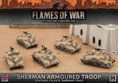BBX42: Sherman Armoured Troop (Plastic)
