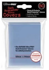 Ultra Pro 84080 Solid Standard Deck Protectors 50ct - Clear