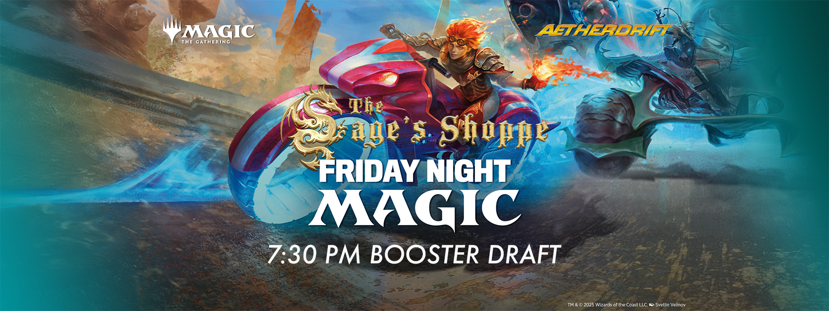 Friday Night Magic: Sealed and Constructed Organizing at 7 pm