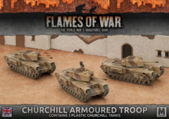 BBX44: Churchill Armoured Troop (Plastic)
