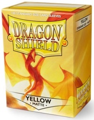 Dragon Shield 11014: Standard - Matte Yellow, 100ct box