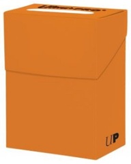 Ultra Pro 85300 Solid Deck Box - Orange