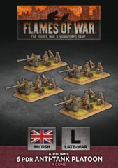 BBX51: Airbourne 6 pdr Anti-Tank Platoon (Plastic)